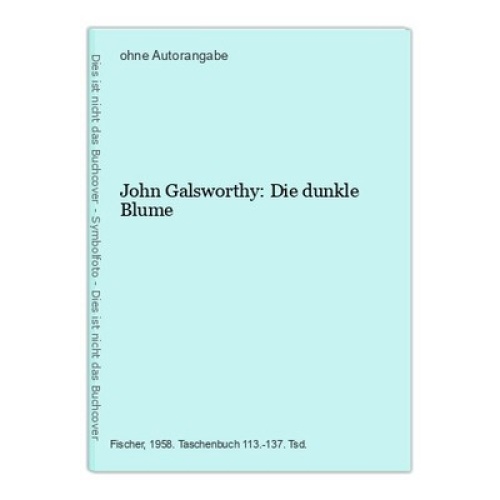 John Galsworthy: Die dunkle Blume