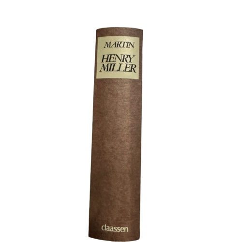 2837 Jay Martin HENRY MILLER DIE LIEBE ZUM LEBEN EINE BIOGRAPHIE HC +Abb