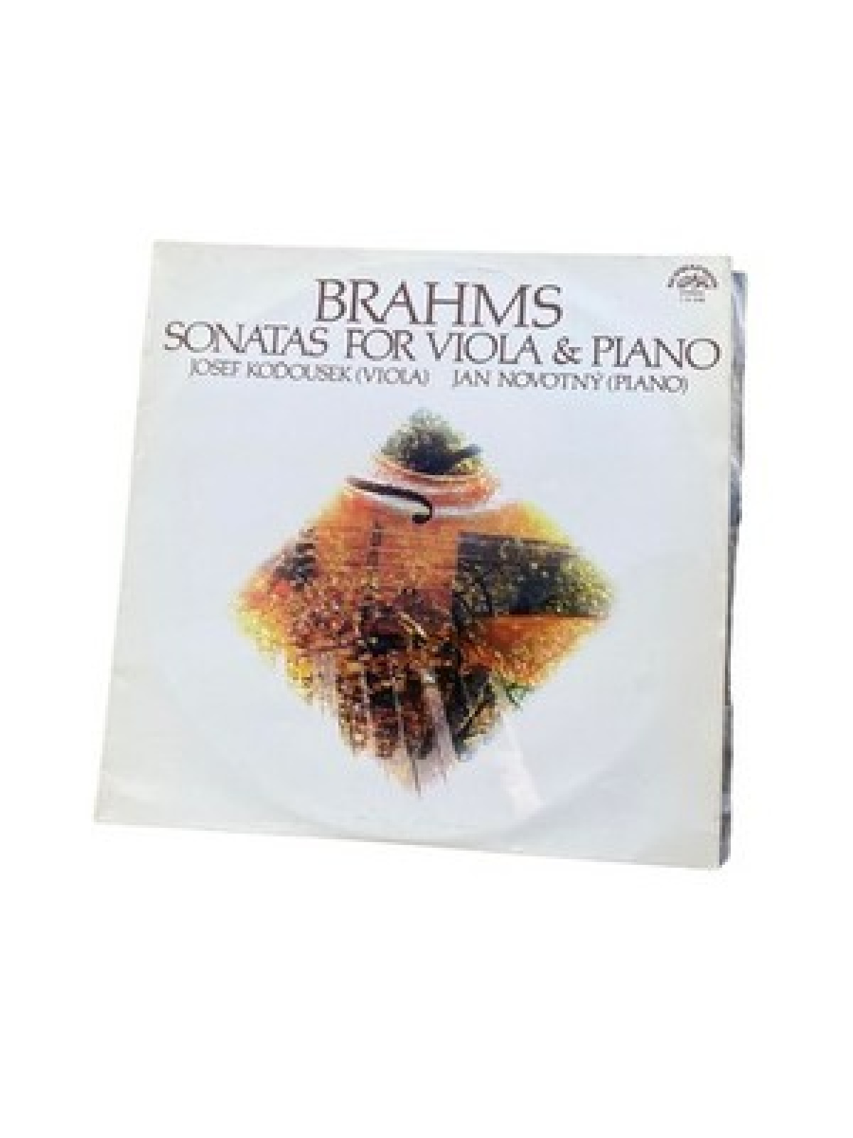 4012 Johannes Brahms SONATAS FOR VIOLA & PIANO VINYL HÖRBUCH
