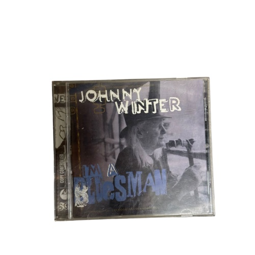 3122 Johnny Winter I'M A BLUESMAN HC +Abb Virgin Records