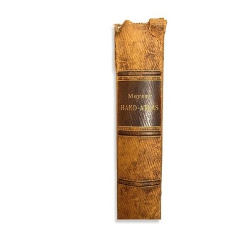 60 MEYERS KLEINER HAND-ATLAS 100 KARTENBLÄTTERN UND 9 TEXTBEILAGEN