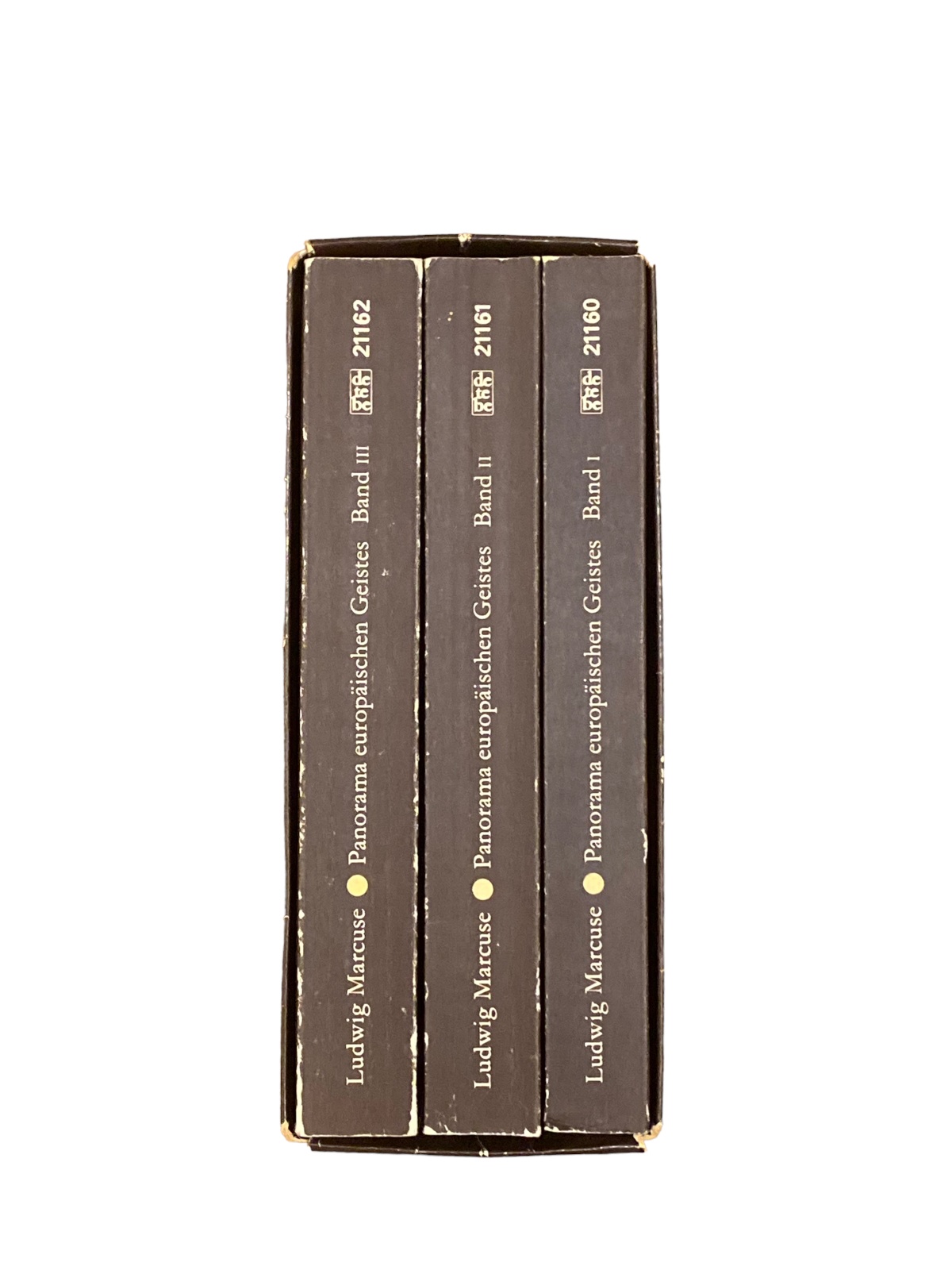 4332 Marcuse EIN PANORAMA EUROPÄISCHEN GEISTES TEXTE AUS 3 JAHRTAUSENDEN 3 Bde