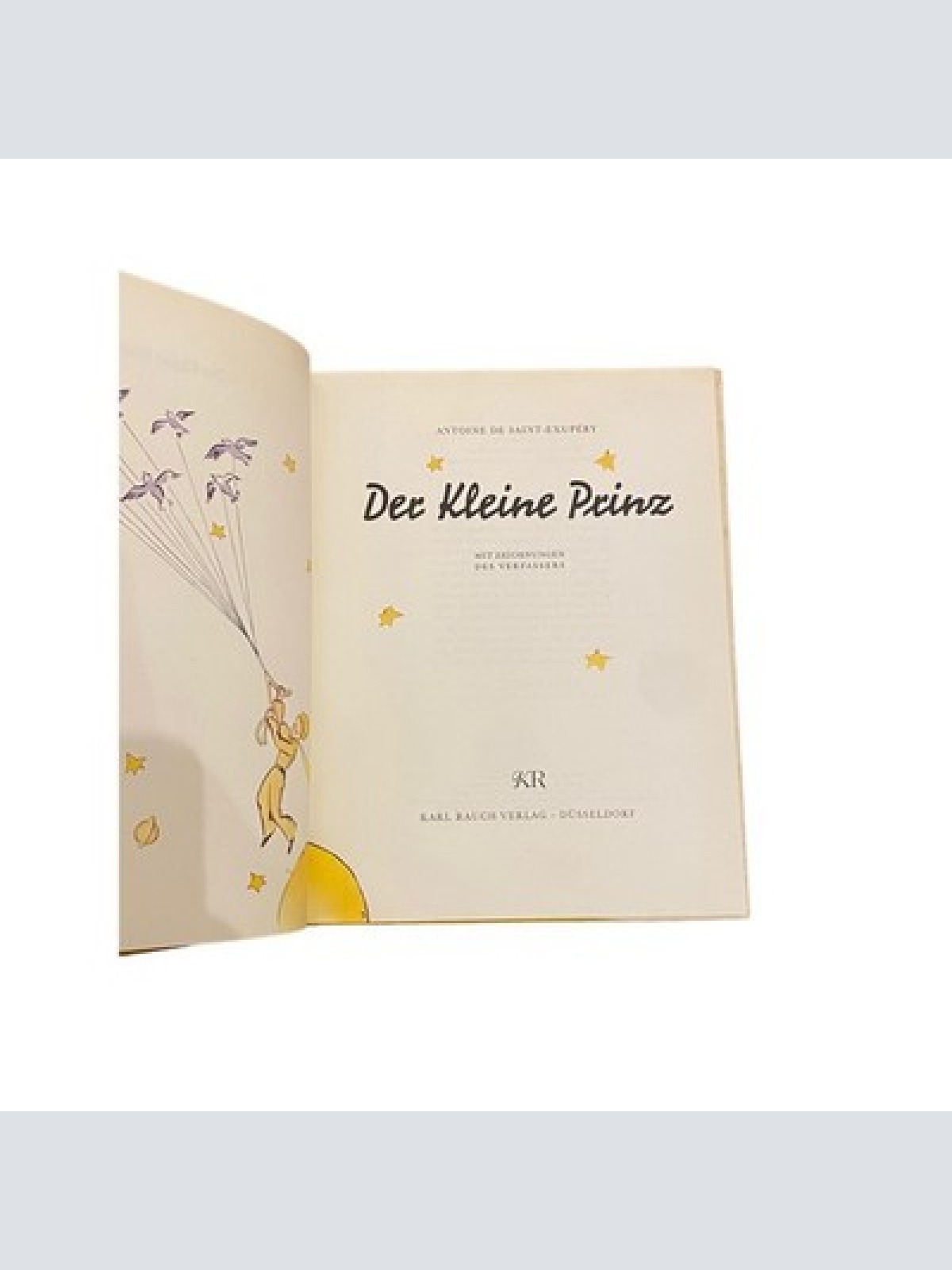 4919 Antoine de Saint-Exupéry DER KLEINE PRINZ MIT ZEICHNUNGEN DES VERFASSERS