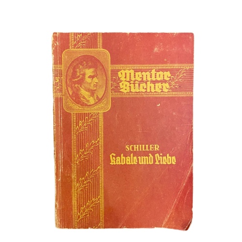 3097 Friedrich Schiller KABALE UND LIEBE Mentor-Bücher Nr. 5