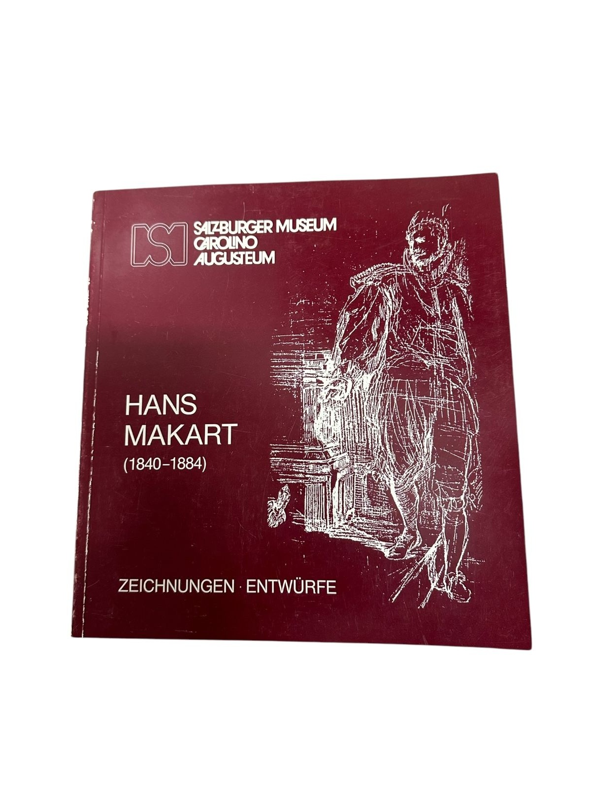 9428 Brigitte Heinzl AUSSTELLUNGSKATALOG HANS MAKART (1840-1884) ZEICHNUNGEN