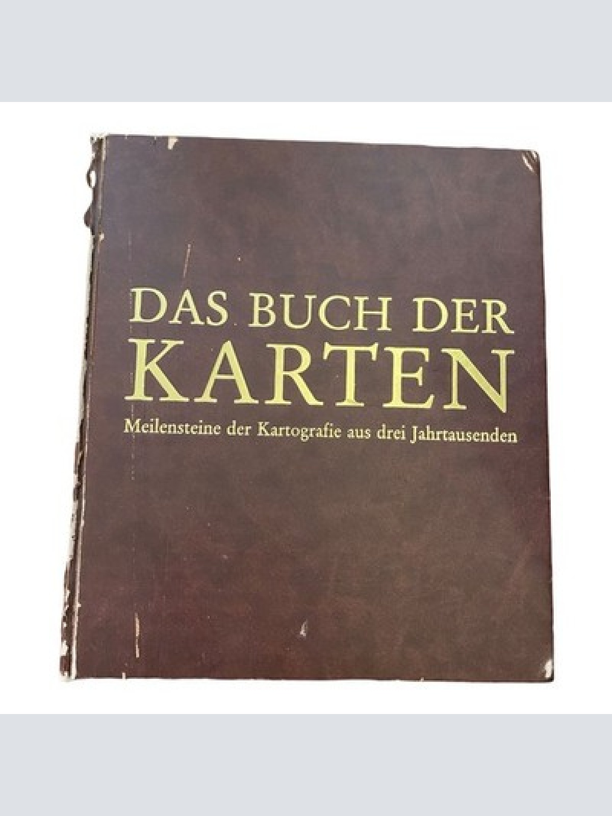 618 Peter Barber DAS BUCH DER KARTEN + Abb GUTER ZUSTAND