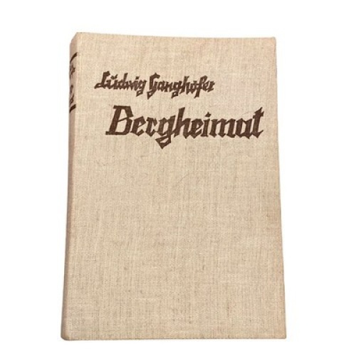 4144 Ganghofer BERGHEIMAT ERLEBTES U ERLAUSCHTES +126 BILDER IN KUPFERTIEFDRUCK