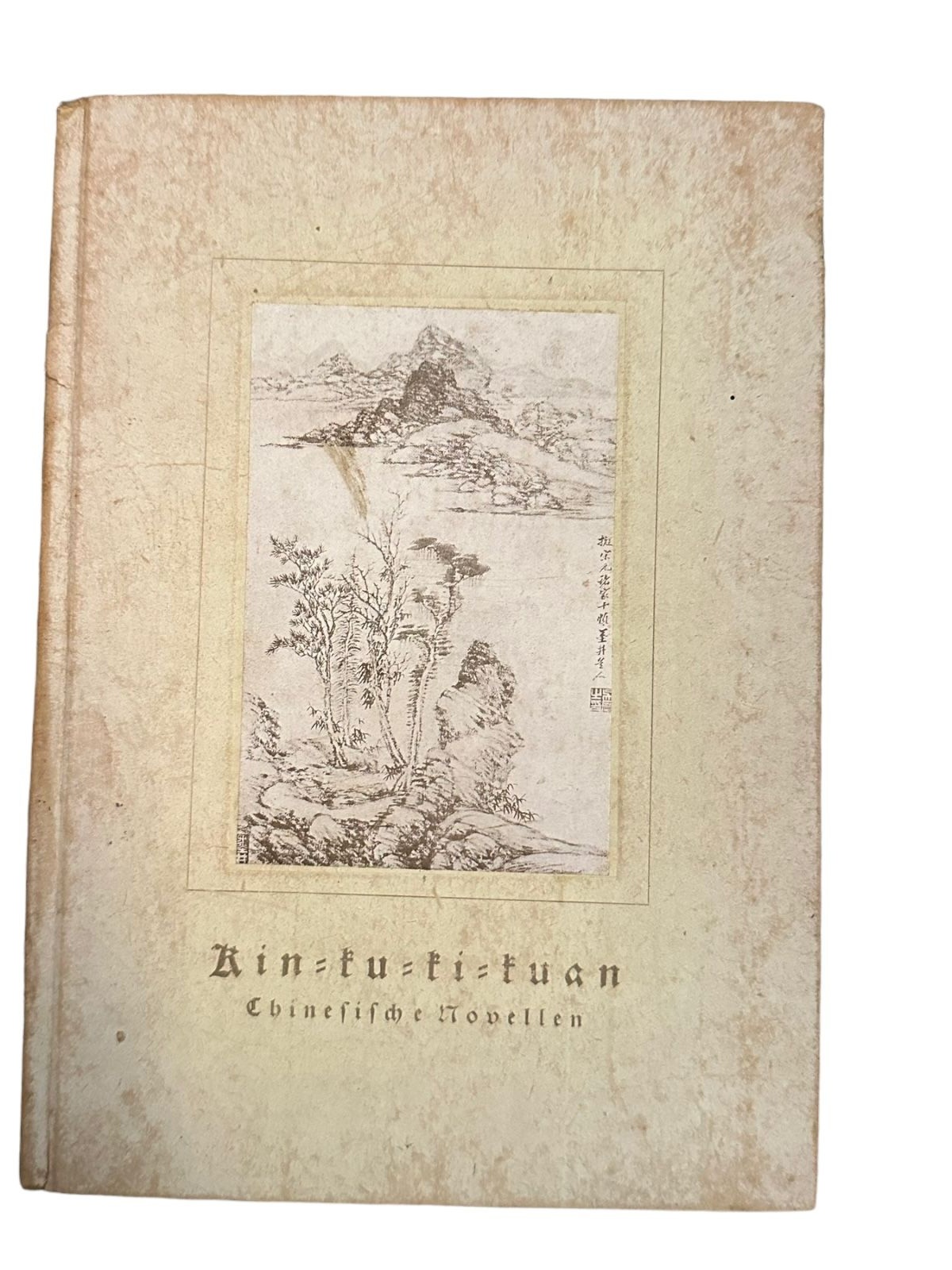 6840 Eduard Grisebach KIN-KU-KI-KUAN CHINESISCHE NOVELLEN HC