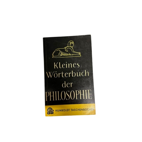 4736 F. Austeda KLEINES WÖRTERBUCH DER PHILOSOPHIE. Humboldt Taschenbücher