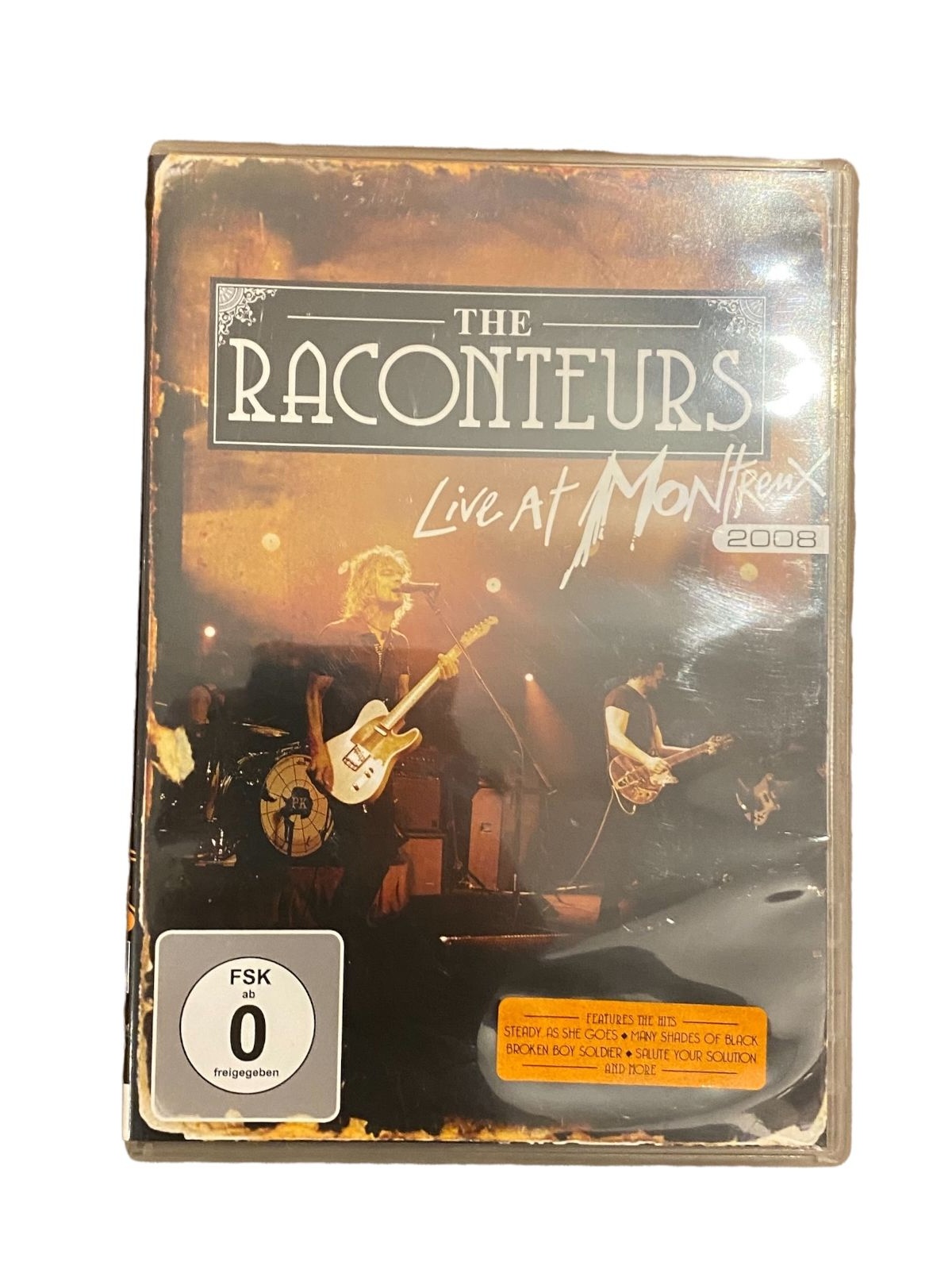3079 The Raconteurs LIVE AT MONTREUX 2008 HC +Abb Montreux Sounds