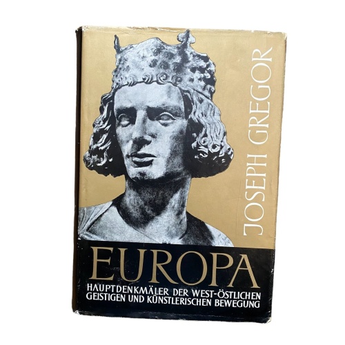 2276 Gregor EUROPA HAUPTDENKMÄLER D WEST-ÖSTL. GEISTIGEN U KÜNSTLERISCHEN BEWEGG