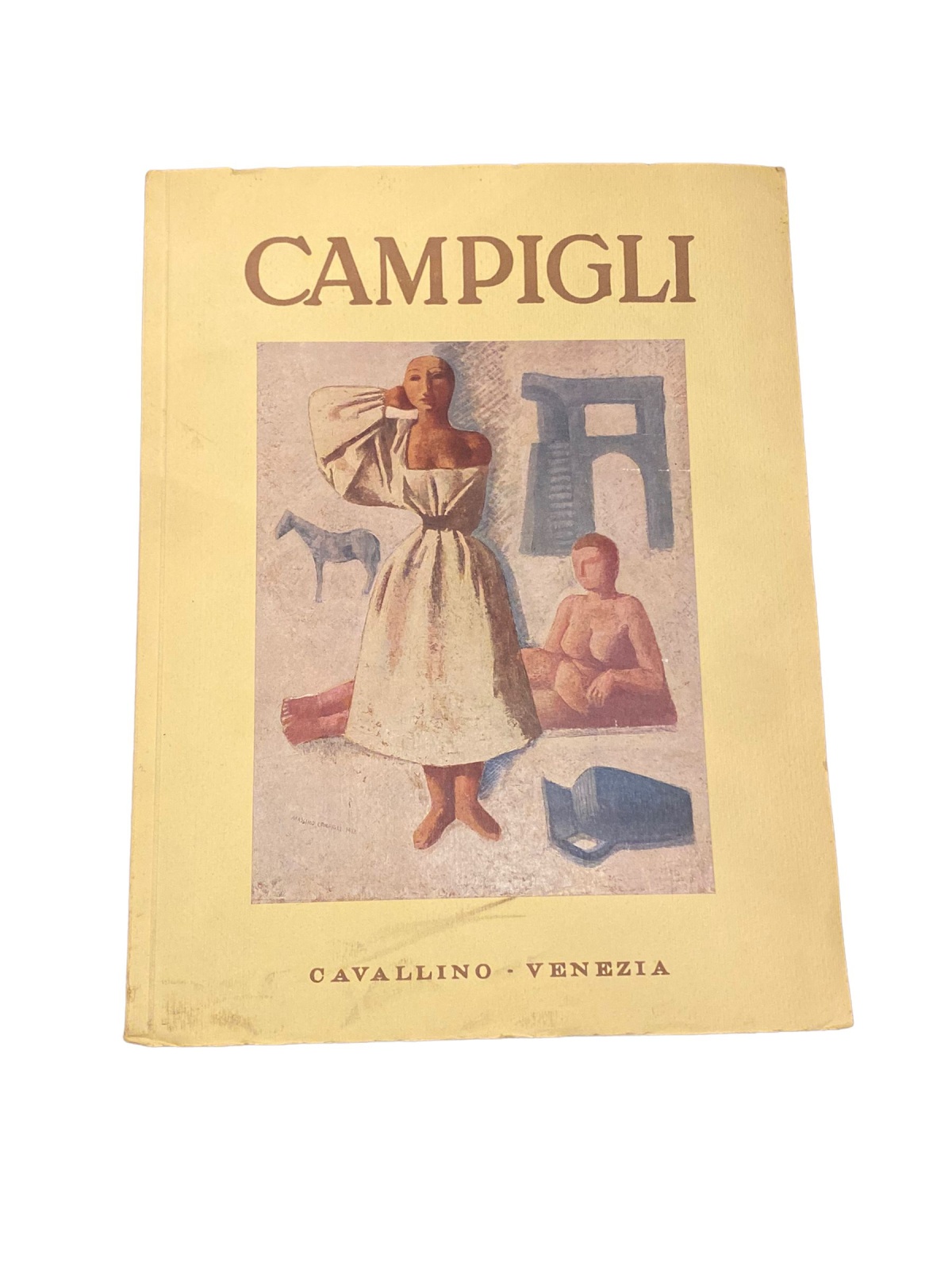 4677 Carlo Cardazzo (Vorwort) CAMPIGLI +Abb Cavallino Venezia