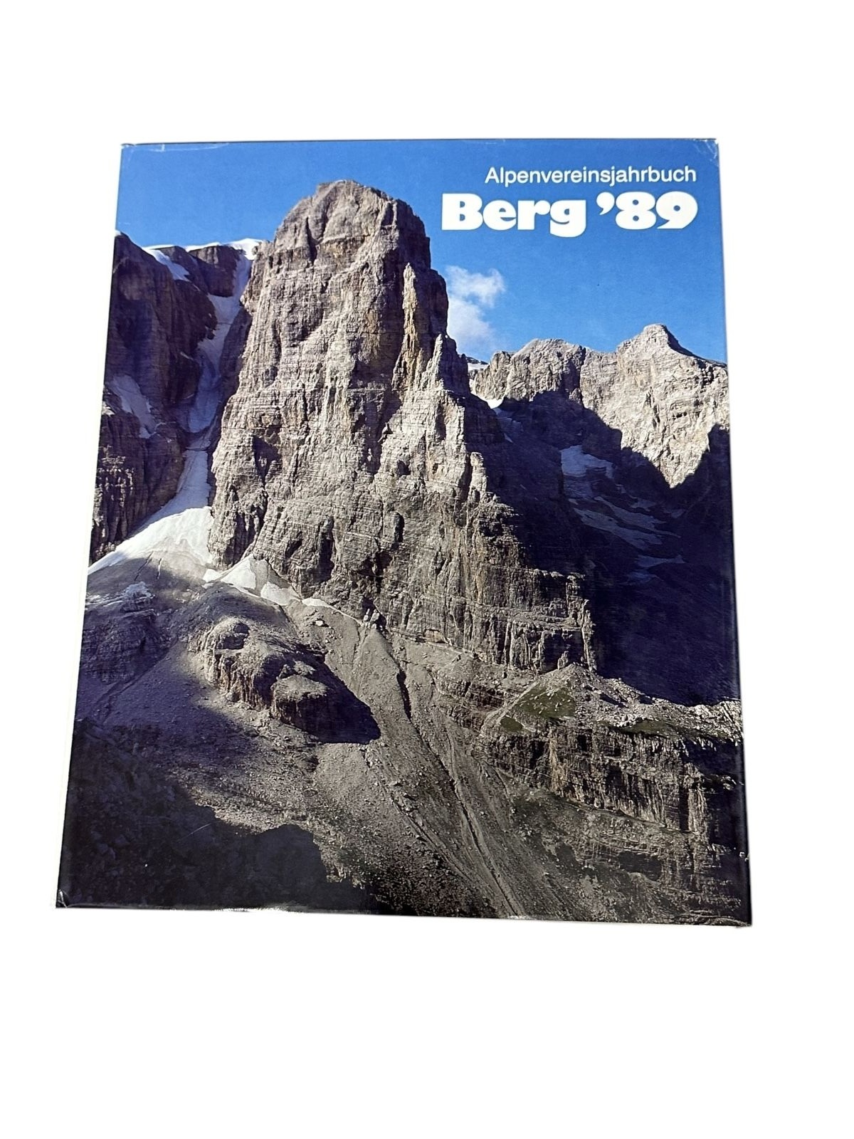 7787 Österreichischer Alpenverein ALPENVEREINSJAHRBUCH 1989. ÖSTERREICHISCHER