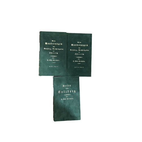 7449 Vierthaler BD I+II MEINE WANDERUNGEN DURCH SBG, BG und...; BDIII REISEN...