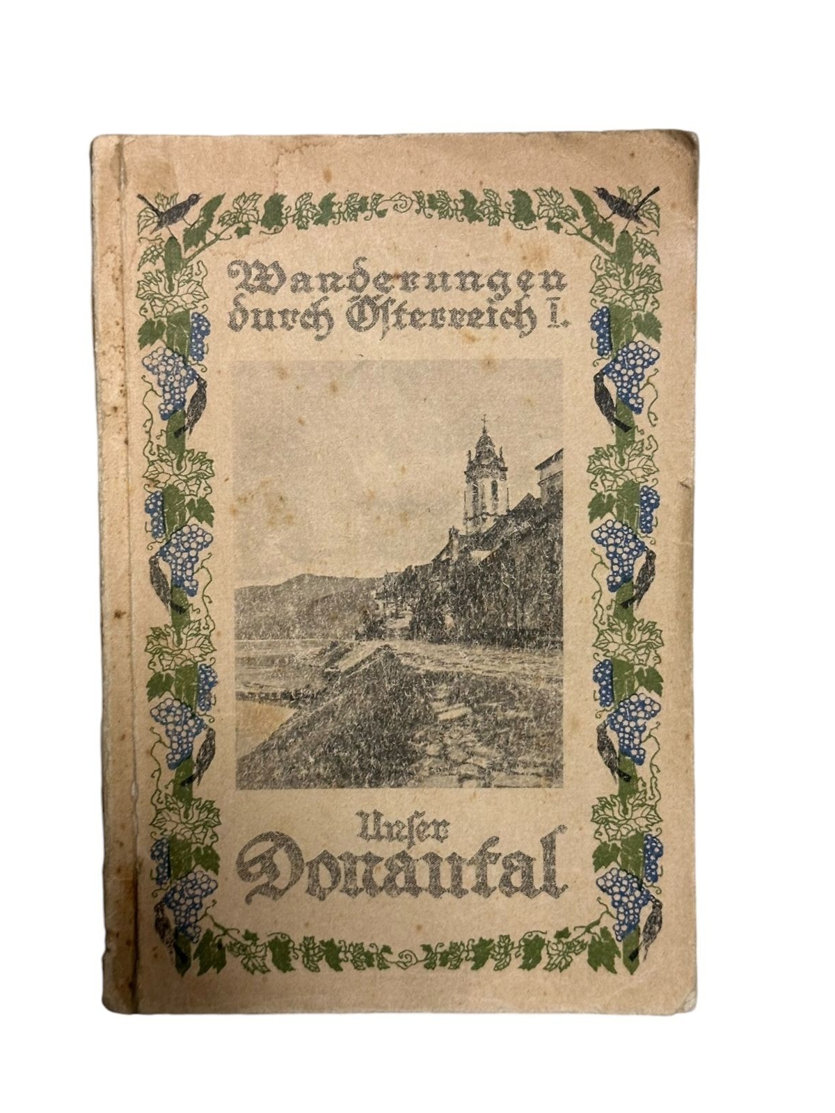 1657 Viktor Fadrus WANDERUNGEN DURCH ÖSTERREICH I.BAND: UNSER DONAUTAL +Abb