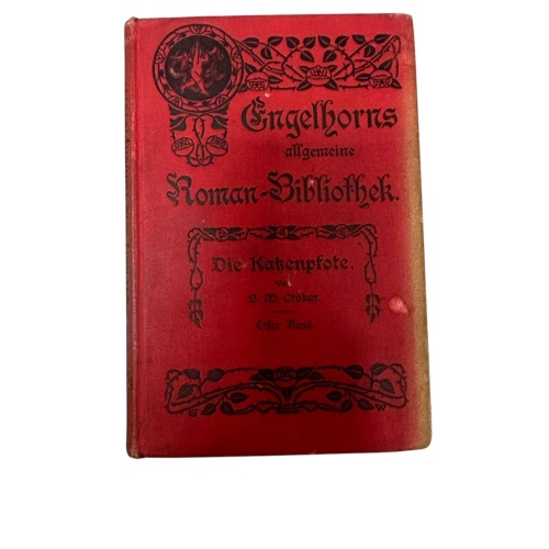 9077 B.M. Croker DIE KATZENPFOTE. 2 BÄNDE [BAND 1 & 2] HC