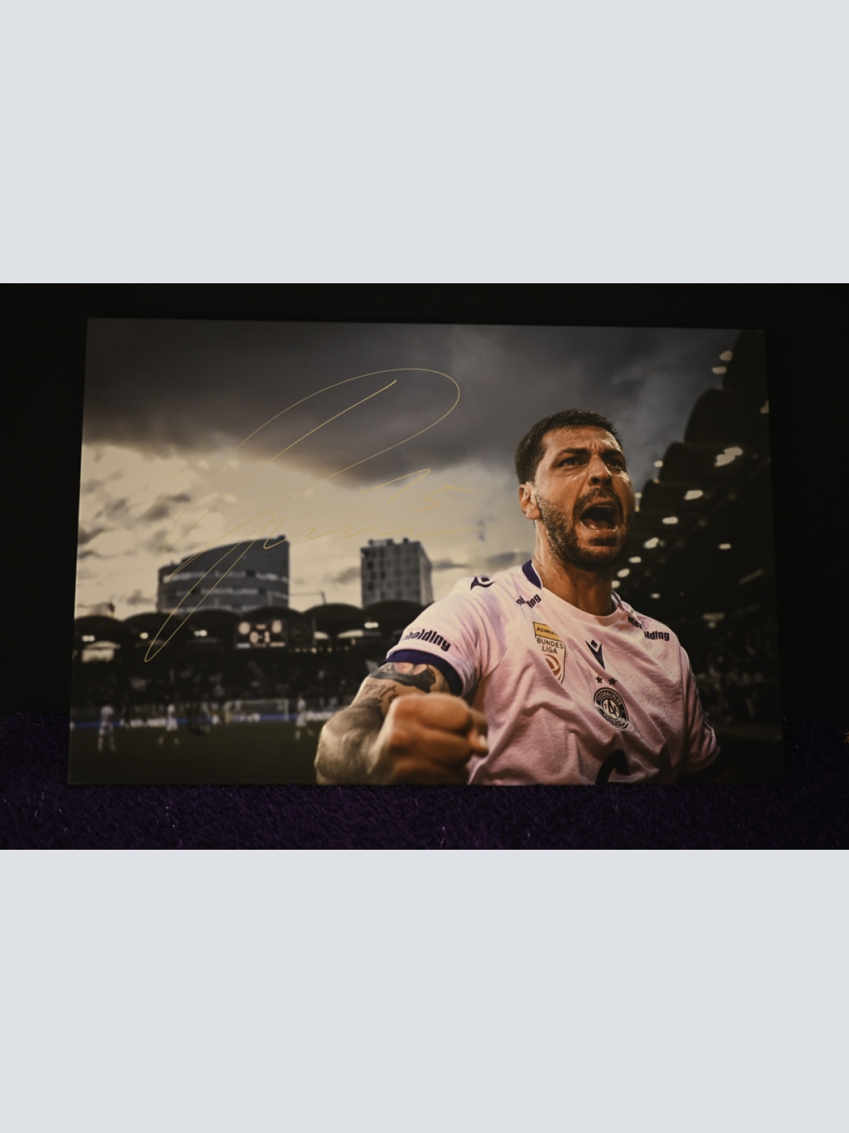 Drago - Foto Aleksandar Dragovic inkl. Unterschrift - Fine Art Print auf Leinwand (90x60)