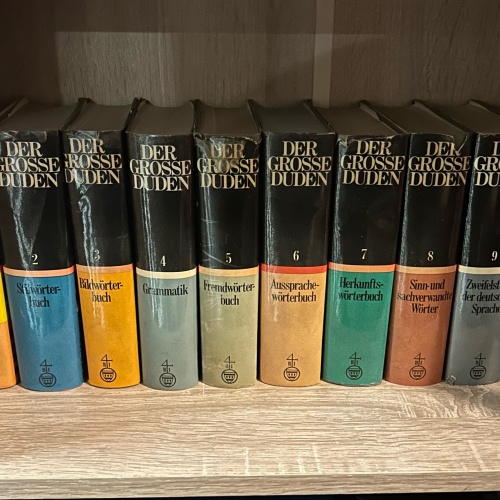 Der grosse Duden Band 1-10