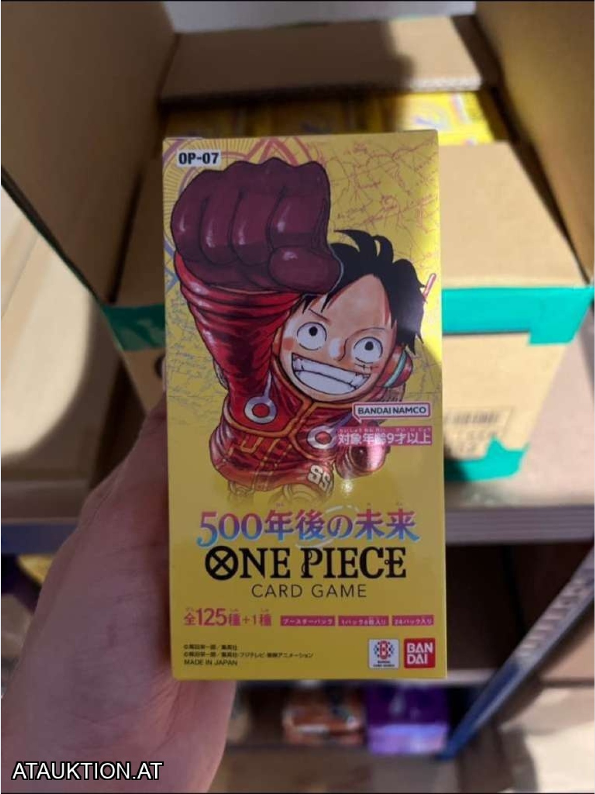 Bandai One Piece 500 Years in the Future OP07 Display - Japanisch