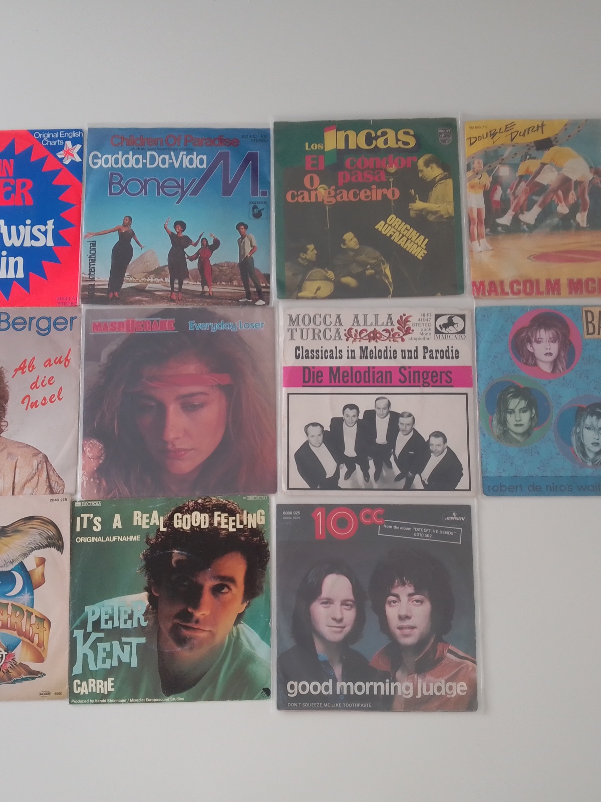Single Schallplatten Paket