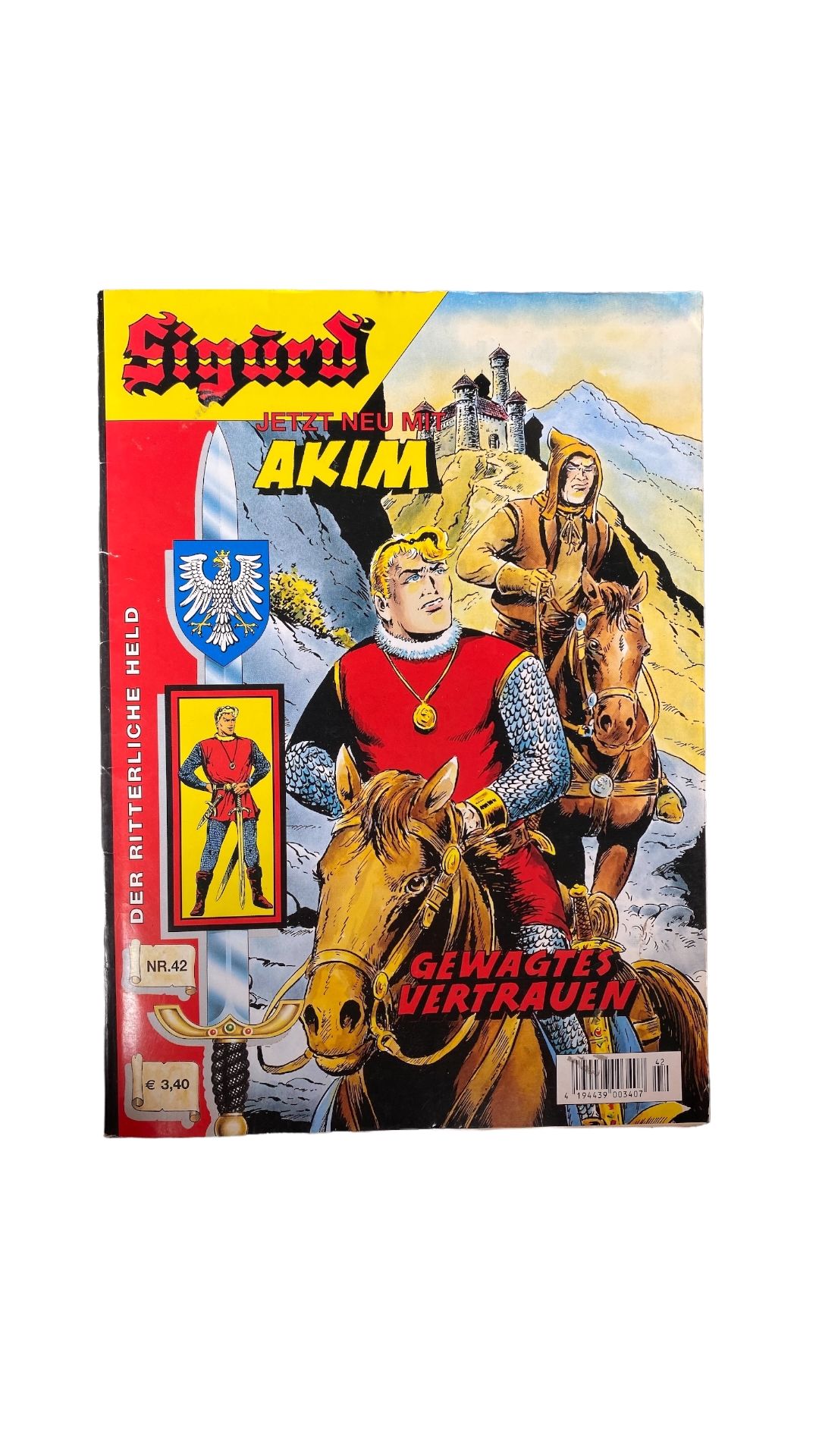 SIGURD NR 42: GEWAGTES VERTRAUEN Jetzt neu mit AKIM 2004 +Abb