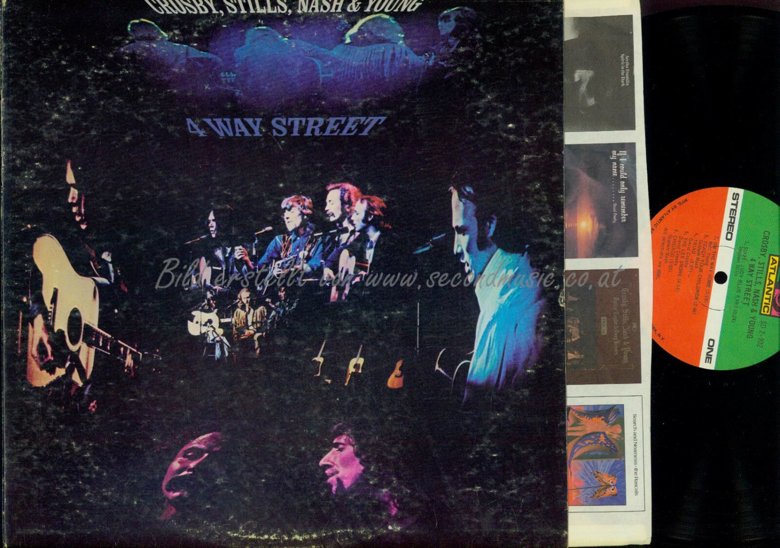 DLP---- Crosby, Stills, Nash & Young  4 Way Street // US LP // SD2-902 /OIS+BE