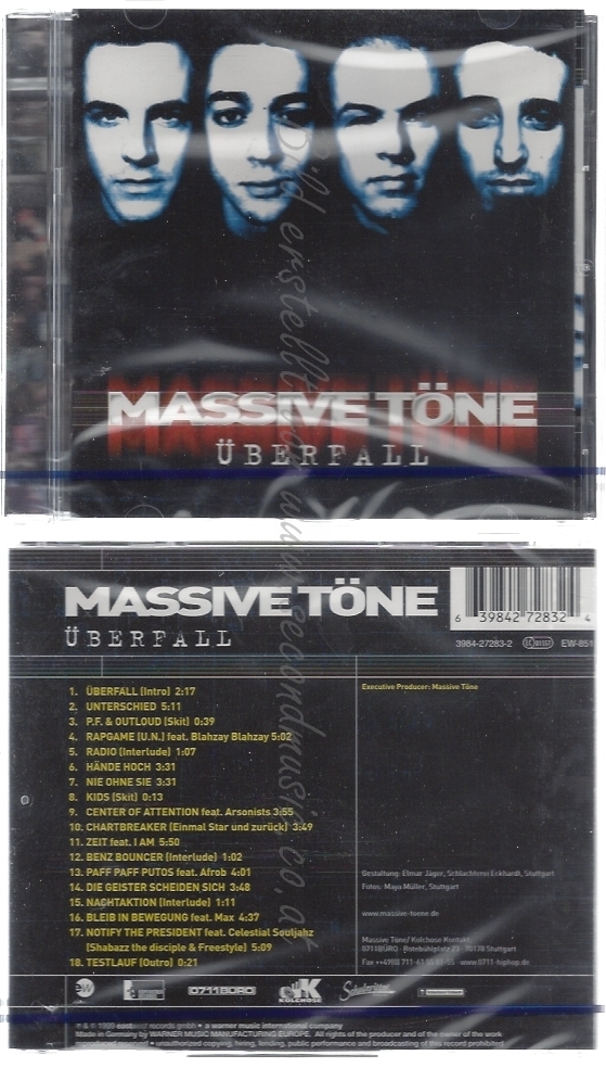 CD--NM-SEALED-MASSIVE TOENE -1999- -- ÜBERFALL