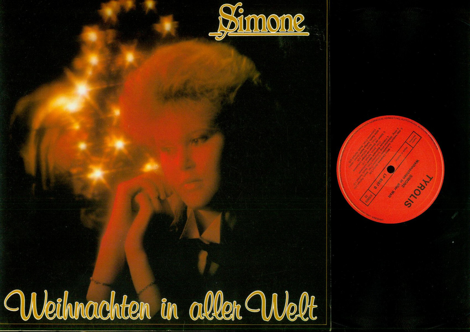 LP--Simone -- Weihachten in aller Welt /NM