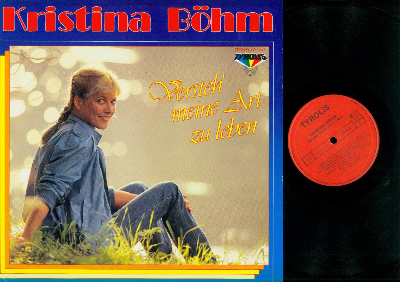 LP--Kristina Böhm – Versteh' Meine Art Zu Leben /NM
